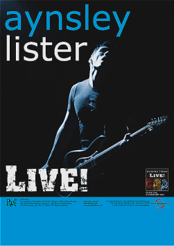 Aynsley Lister (Tourplakat 2005 - Ruf Records*)